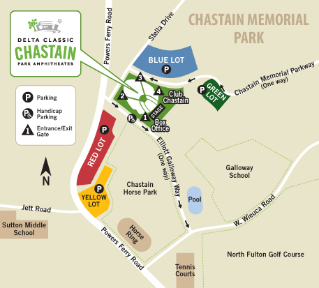 Chastain Park Seating Chart